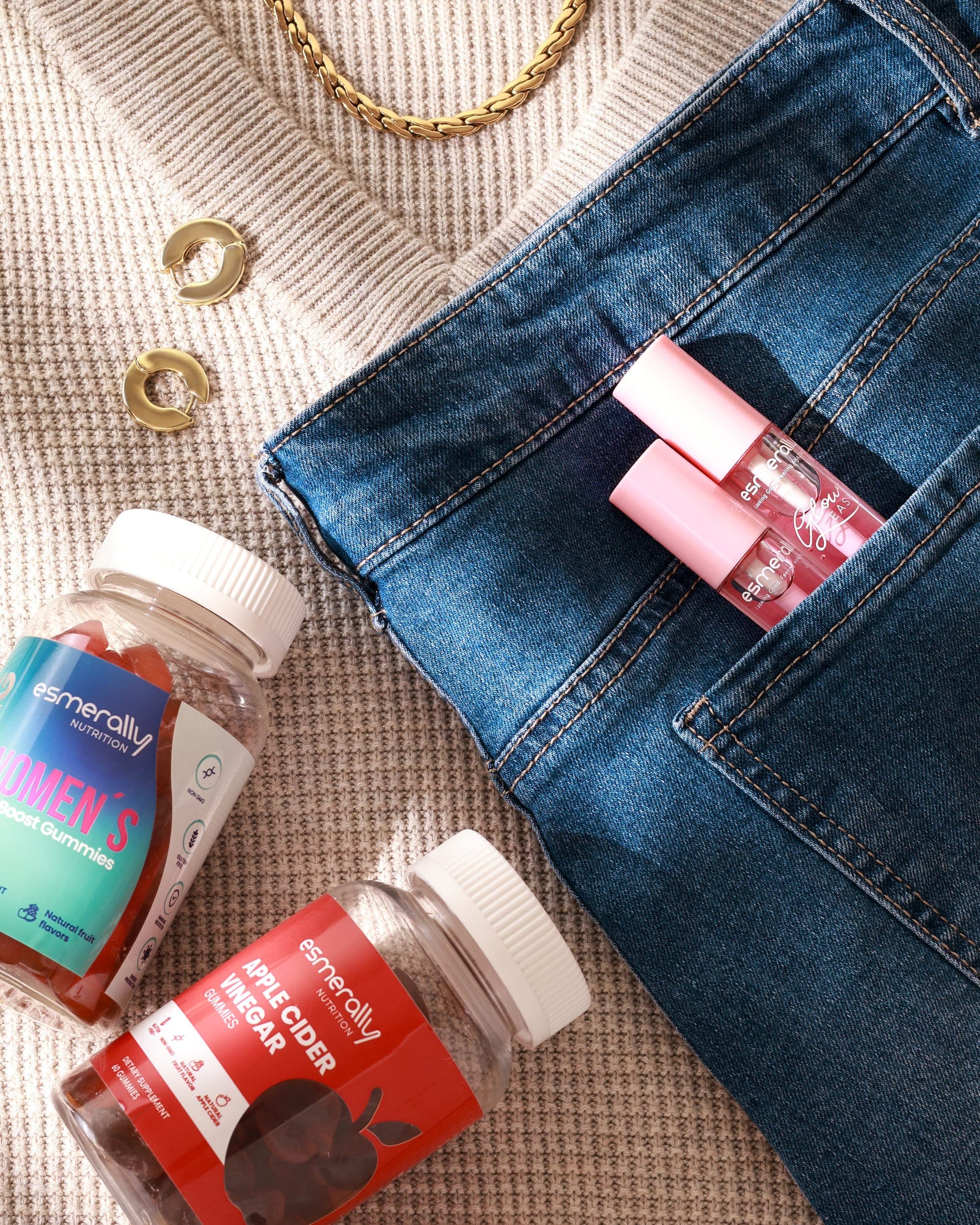 Esmerally Women's Pack — Multi Boost + Apple Cider Vinegar gummies
